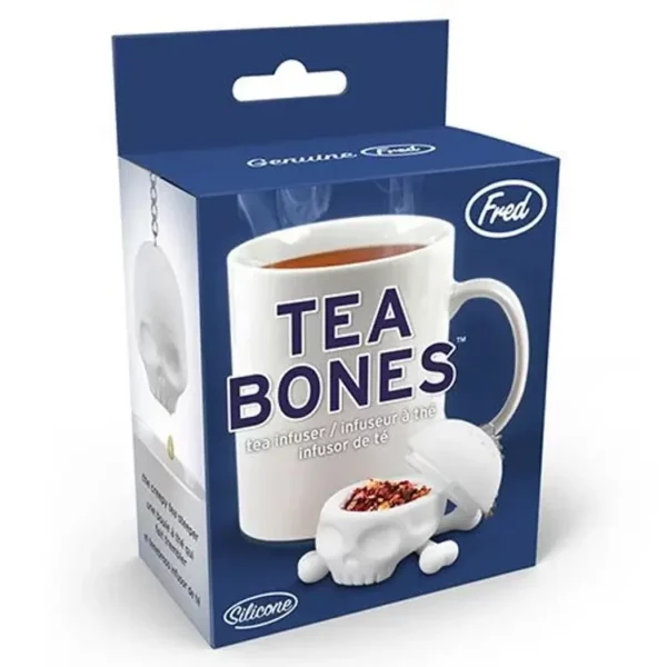 Fred Tea Bones Infuser Silicone Tea Infuser in box
