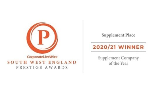Supplement Copmany of the year award winner 2020/2021 - South West England Prestige Awards