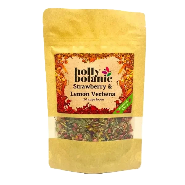 Strawberry and Lemon Verbena 20 cups loose