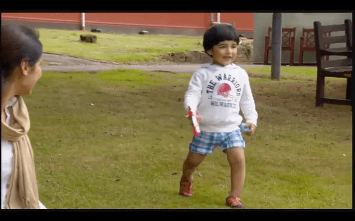 child with improving rickets condition