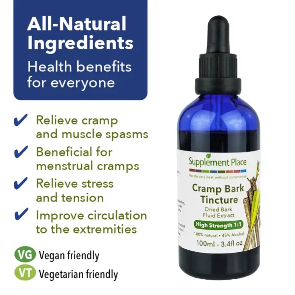 Cramp Bark Tincture Benefits Image.