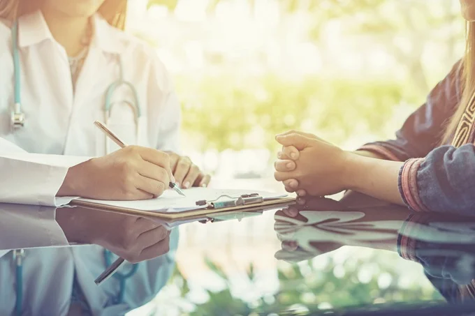 Speak to your GP about the menopause and migraines.