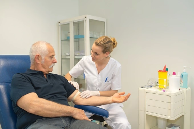 Getting a blood test can reveal if high cholesterol is affecting you.