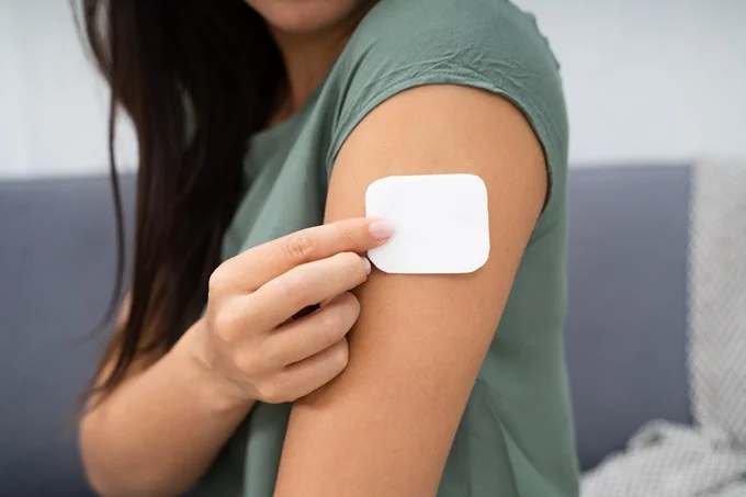 Hormone replacement therapy can give a more stable level of oestrogens to counteract migraines associated with menopause.