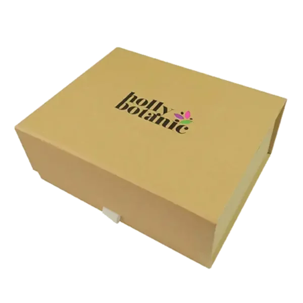 Holly Botanic Magnetic-Close, Cardboard Gift Box for natural custom gift set