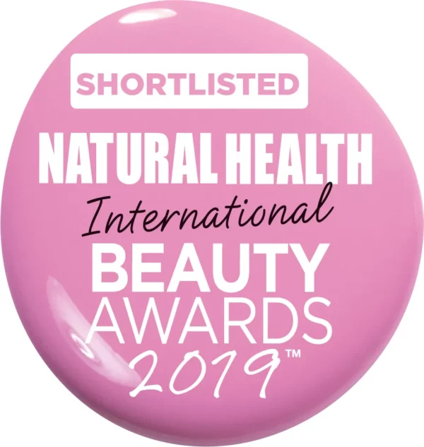 Natural Health international beauty awards 2019 - shortlisted