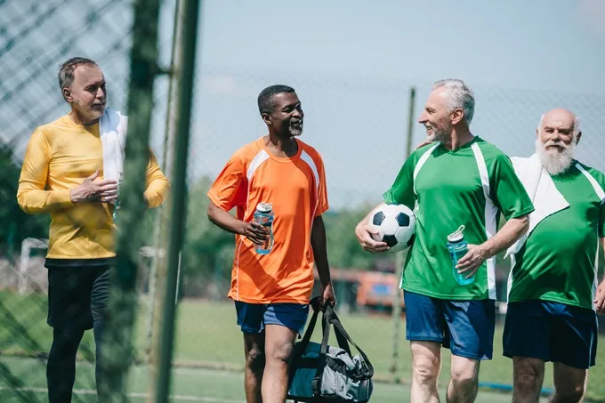 Mild exercise can release endorphins to make you feel happier.