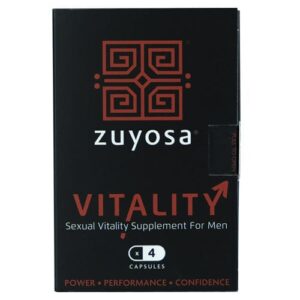 Zuyosa® Vitality Capsules | Male Sexual Health | Front