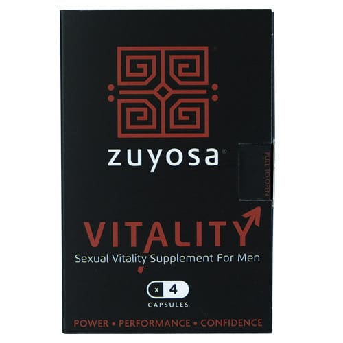 Zuyosa® Vitality Capsules | Male Sexual Health | Front