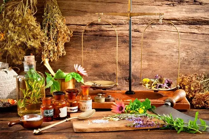Leaves, roots, bark, berries, and resins are soaked in of alcohol and water to extract the active nutrients.