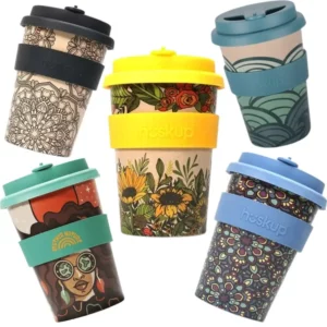 Rice Husk Travel Cups