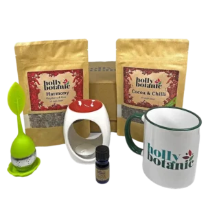 Duvet Day gift set for a natural mood boost presented in a magnetic-close cardboard gift box
