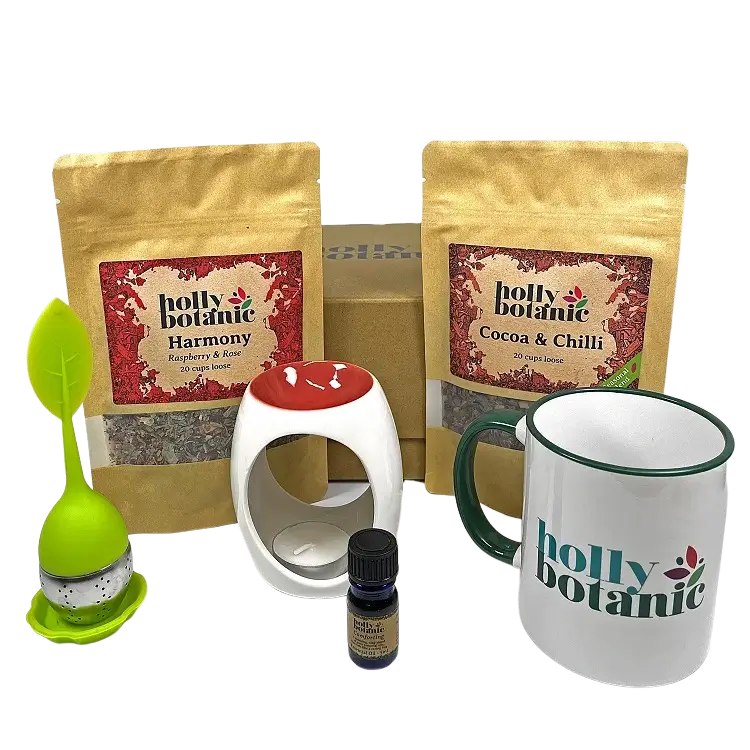 Duvet Day gift set for a natural mood boost presented in a magnetic-close cardboard gift box