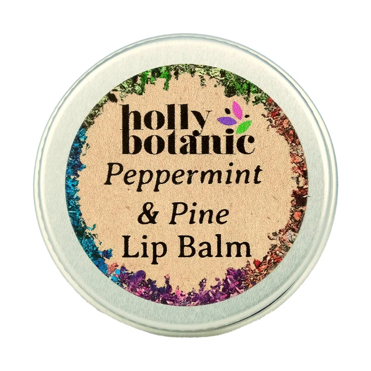 A natural, nourishing lip balm with peppermint & pine essential oils. Supplied in a recyclable aluminium tin.