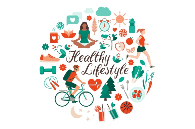 healthy lifestyle concept Vitamins to Balance Hormones for Females