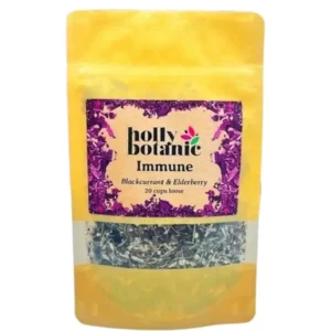 Immune support tea with blackcurrant and elderberry, 20 cups loose