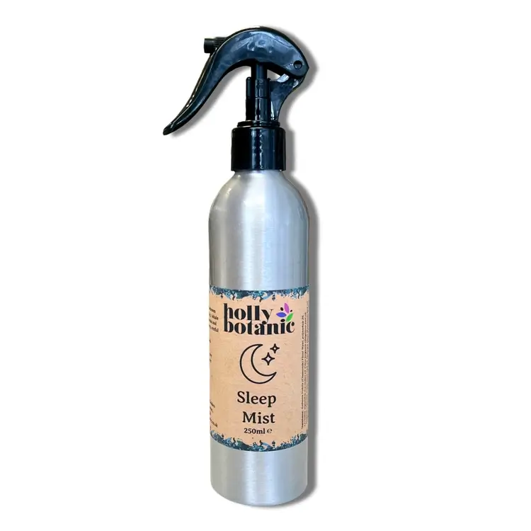 Sleep Mist aluminium trigger spray bottle by Holly Botanic