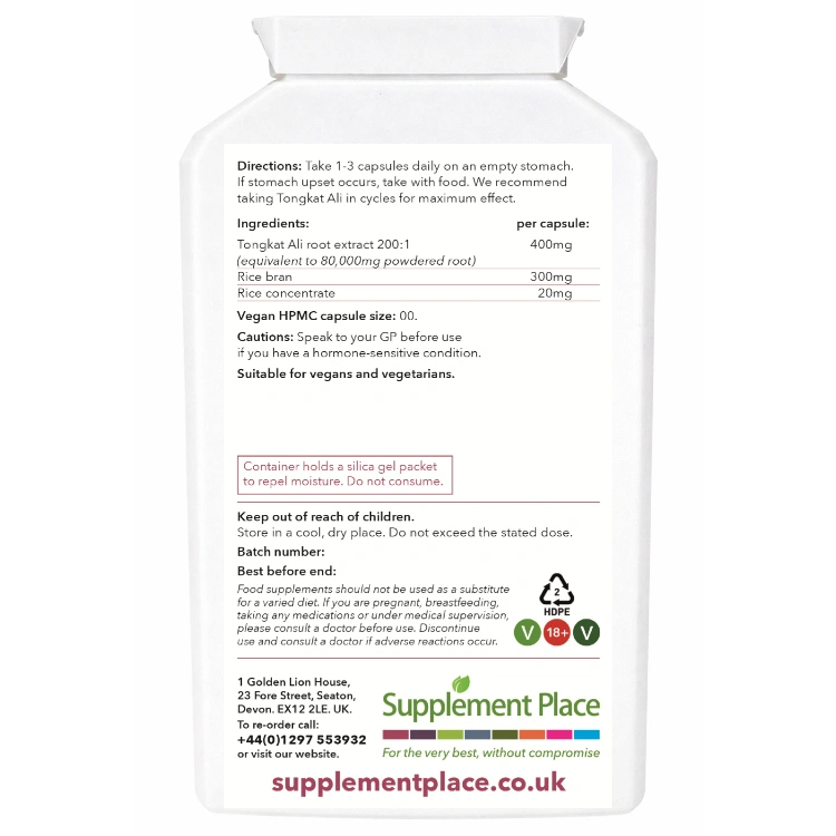 Tongkat Ali 3% Eurycomanone Root Extract - Image 5