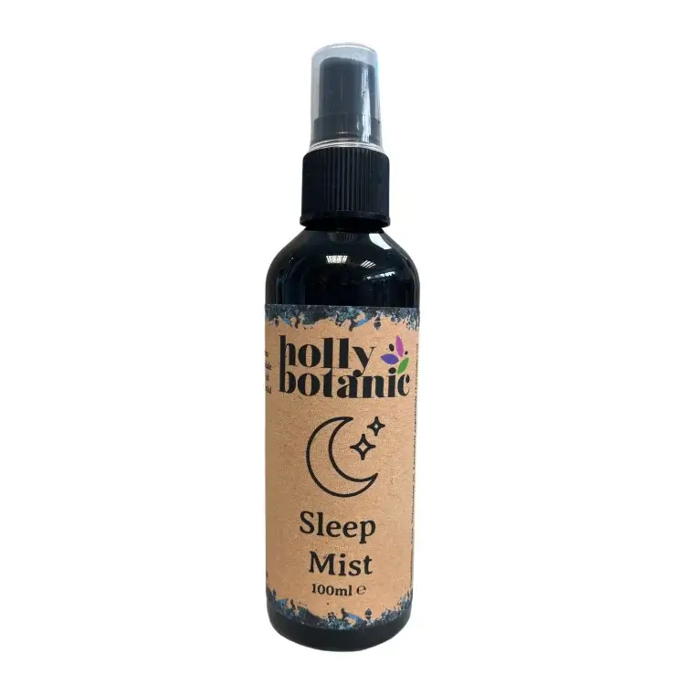 Sleep mist pillow spray 100ml bottle Holly Botanic
