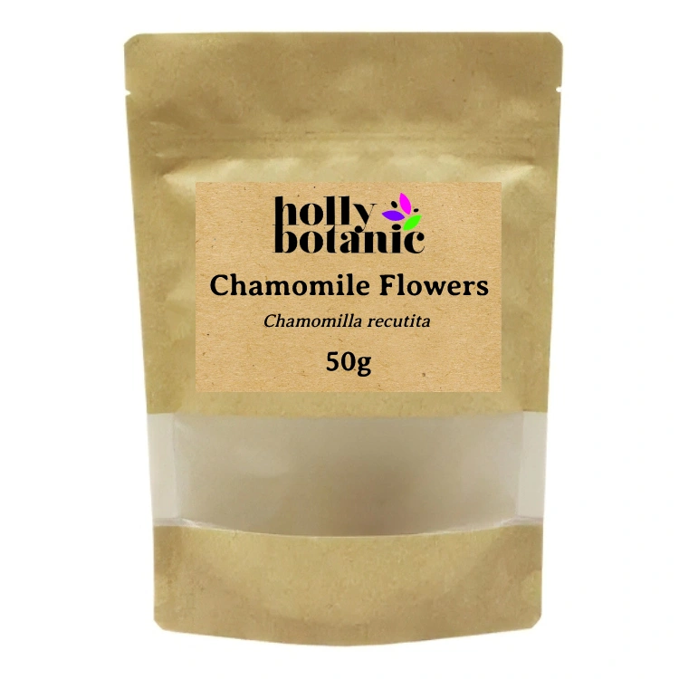Loose chamomile flowers in pouch, 50g