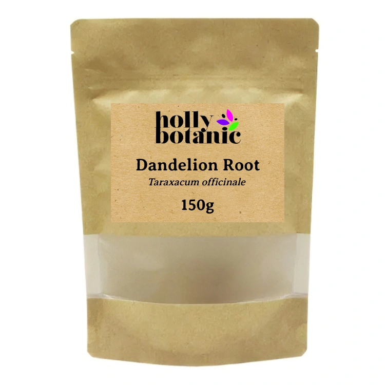 150g Dandelion Root supplied in a recyclable, heat-sealed pouch.