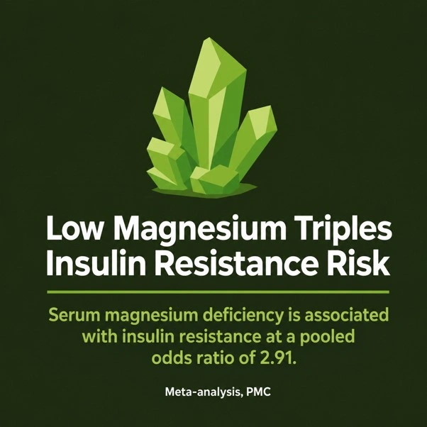 magnesium deficiency is associated with insulin resistanc